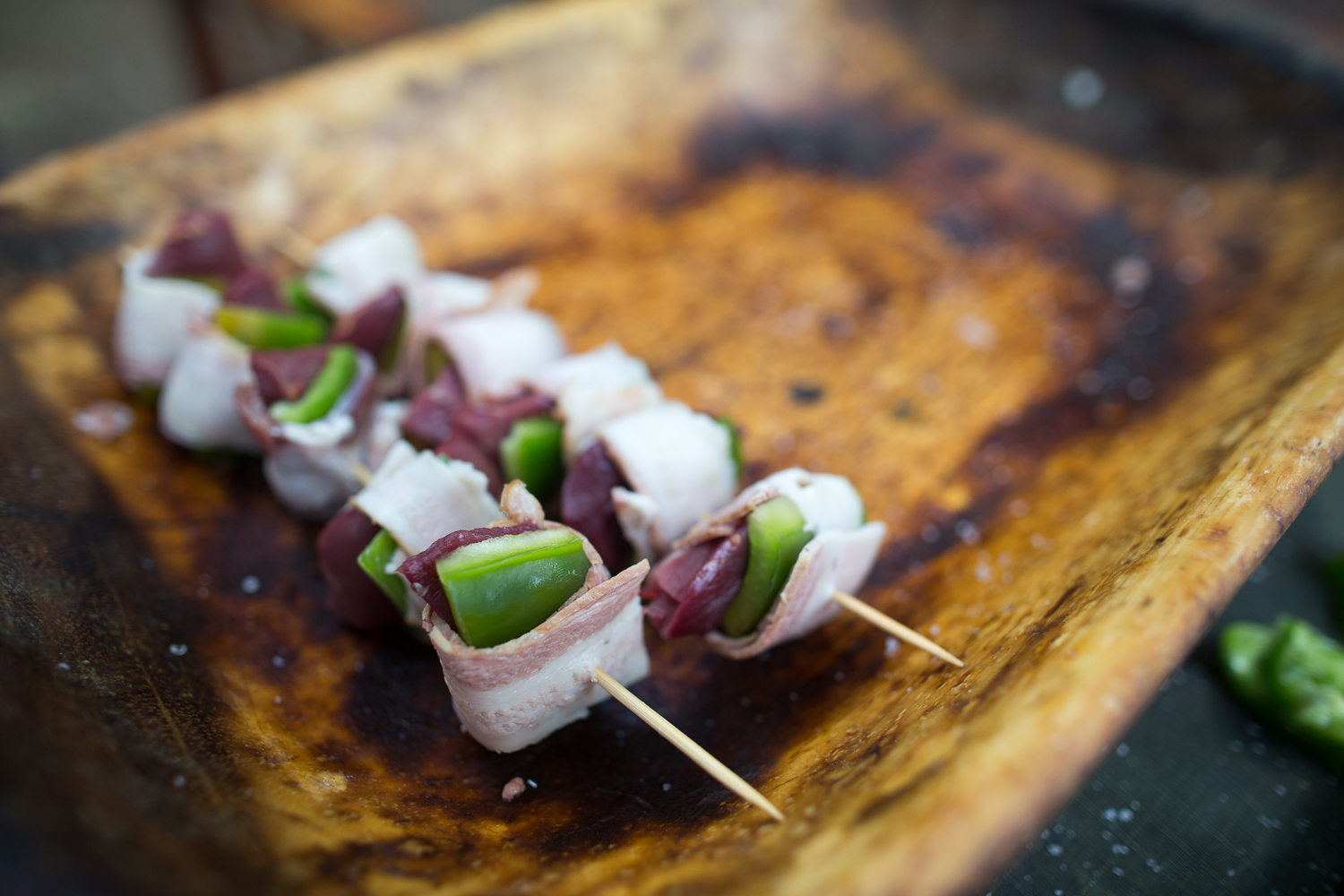 Dove breast kebab...